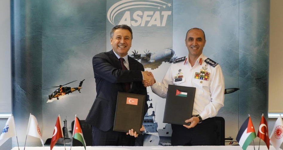 Jordan Signs Deal with Turkey’s ASFAT to Build Five Mid-Sized Military Patrol Boats